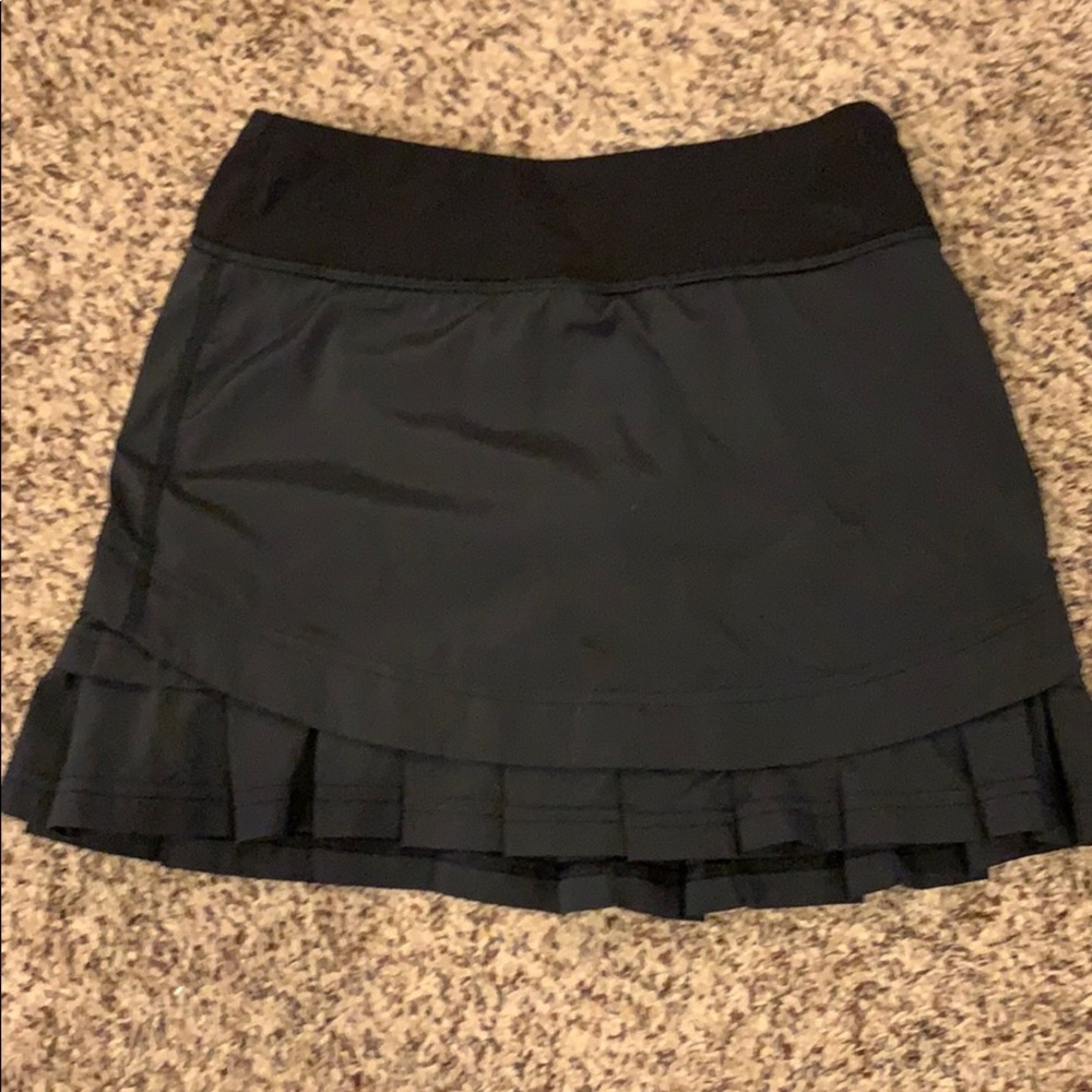 Black Ivivva tennis skirt